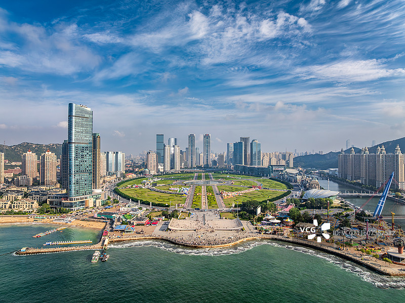 大连地标星海广场图片素材