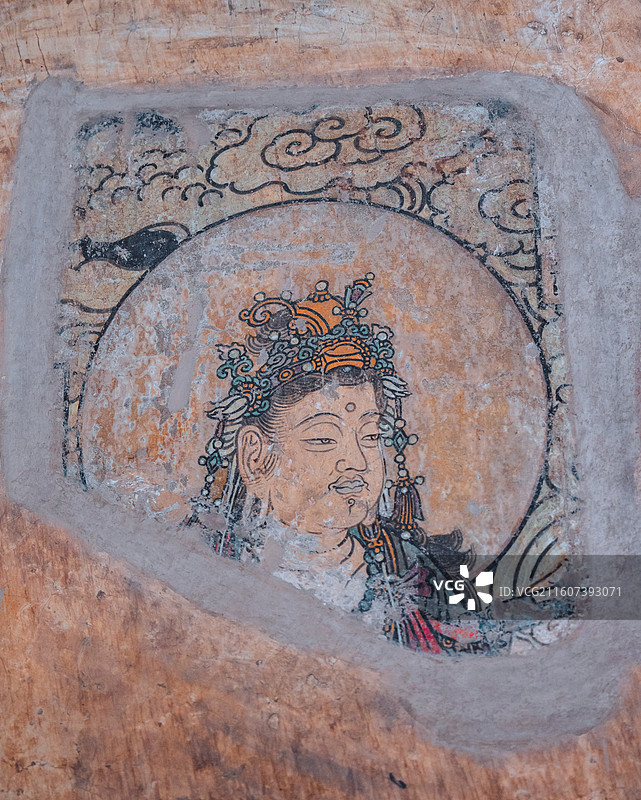 山西稷山县青龙寺图片素材