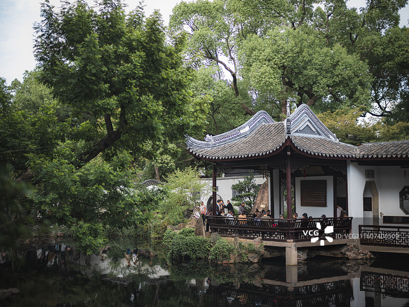 无锡惠山古镇 寄畅园图片素材