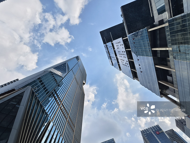 广州华南阿里巴巴运营中心和微信总部大厦图片素材