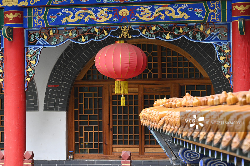 忻州定襄县七岩山景区图片素材