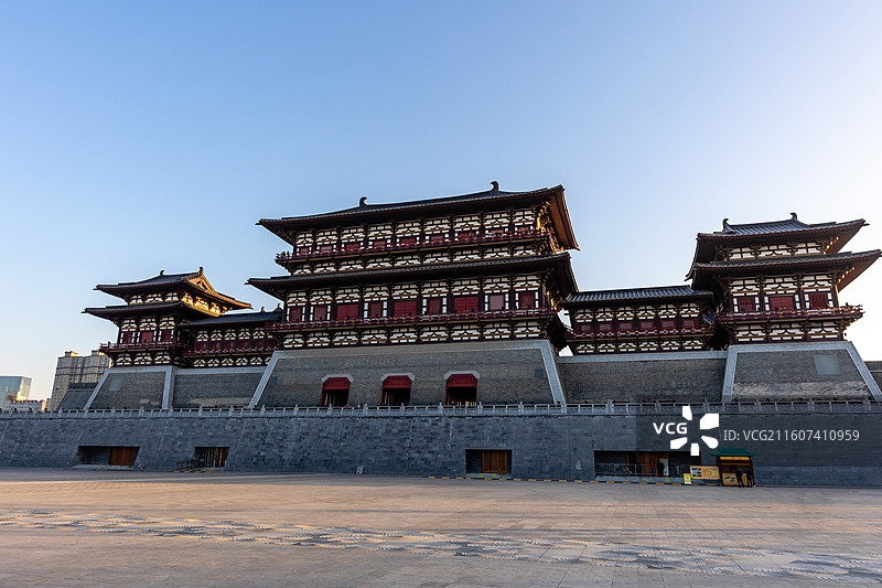 洛阳应天门组图图片素材