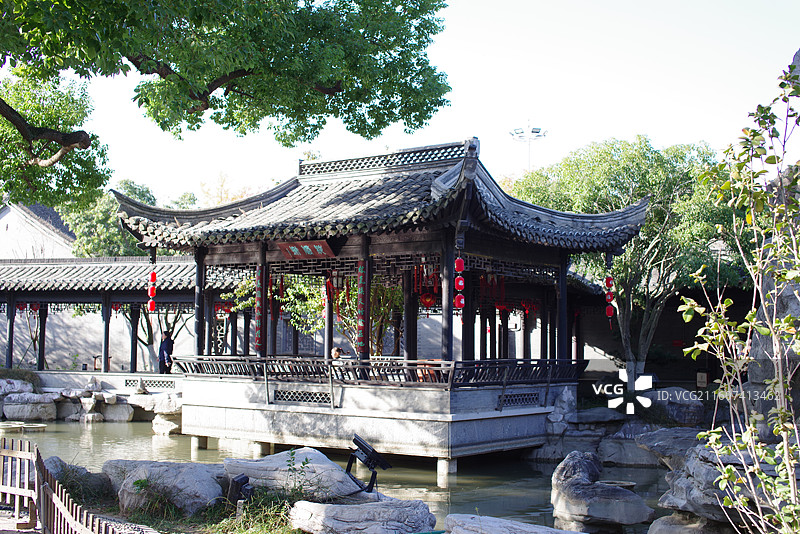 泰州口岸雕花楼景区图片素材