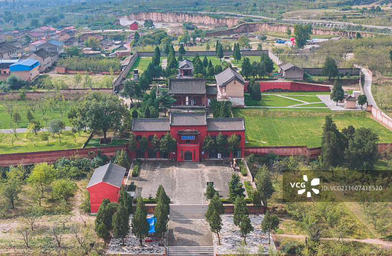 山西稷山县马村宋金砖雕墓图片素材