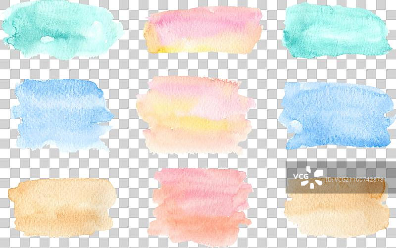 抽象水彩污渍合集图片素材