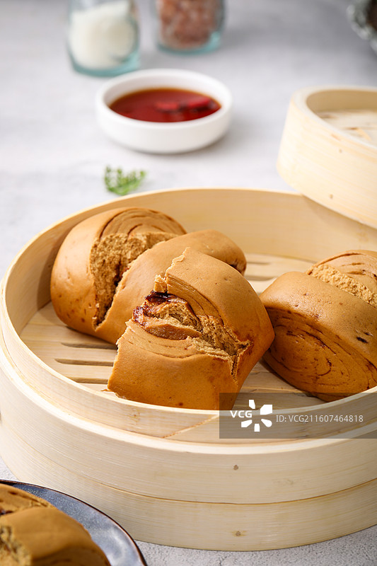 开花馒头图片素材