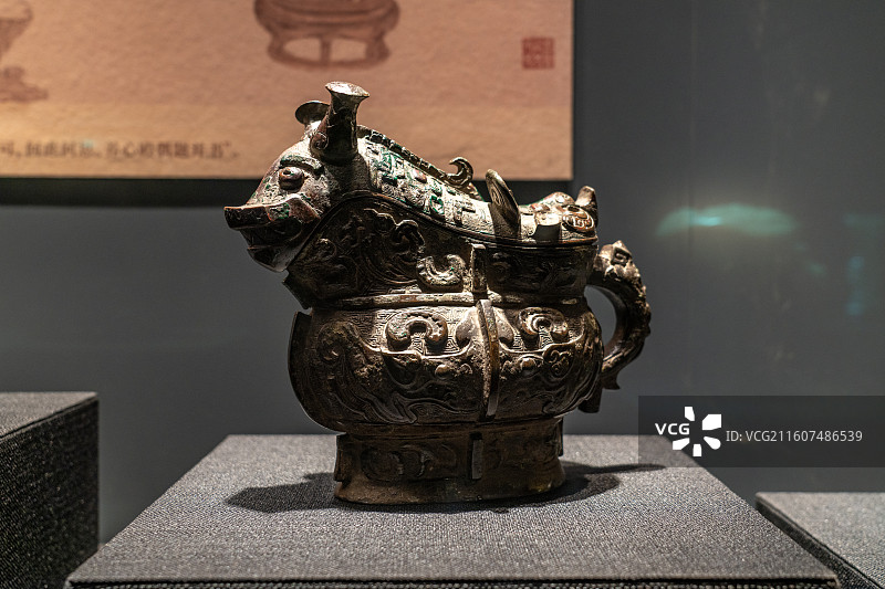 故宫斋宫文物展，青铜器图片素材