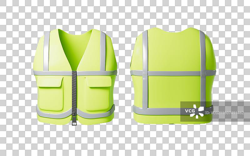 卡通工作服模型3D渲染图片素材