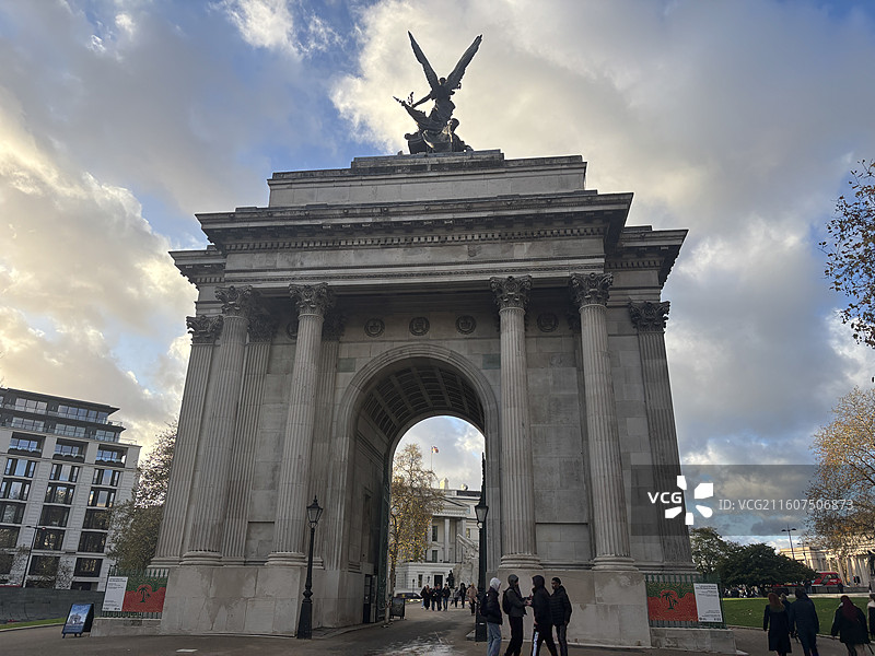 英国伦敦街景街头伦敦塔桥大本钟白金汉宫热门景点图片素材