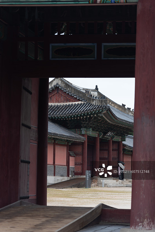 韩国首尔风景-昌德宫图片素材