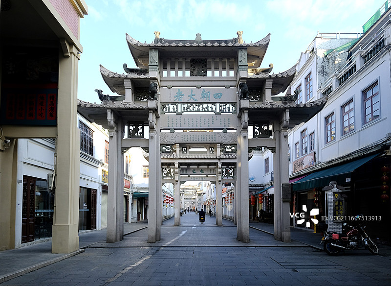 潮州牌坊街图片素材