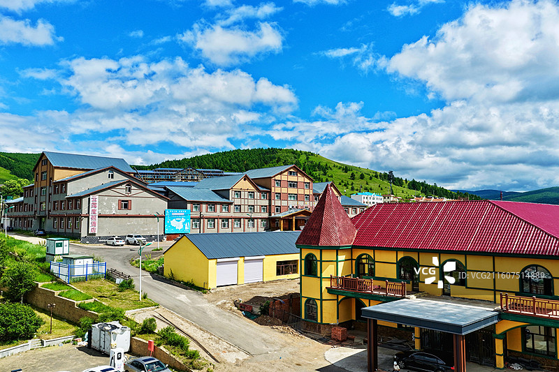 内蒙小城阿尔山图片素材