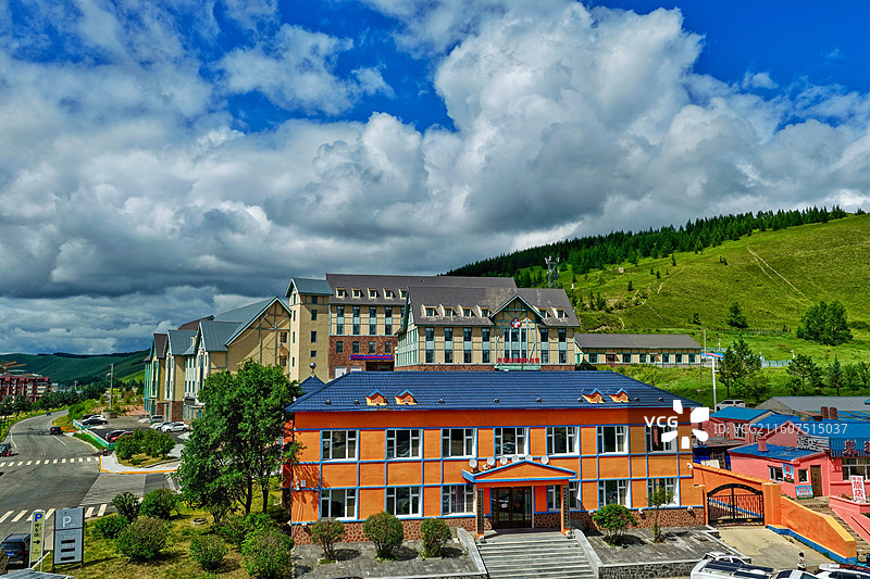 内蒙小城阿尔山图片素材