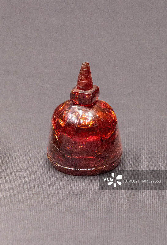 云南省昆明市云南省博物馆秒香佛国 唐宋时期的云南展厅五色供养塔模 大理国图片素材