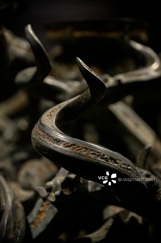 建鼓铜座，战国，湖北省博物馆藏，展出于国家博物馆《凤凰故国——青铜时代曾楚艺术展》图片素材