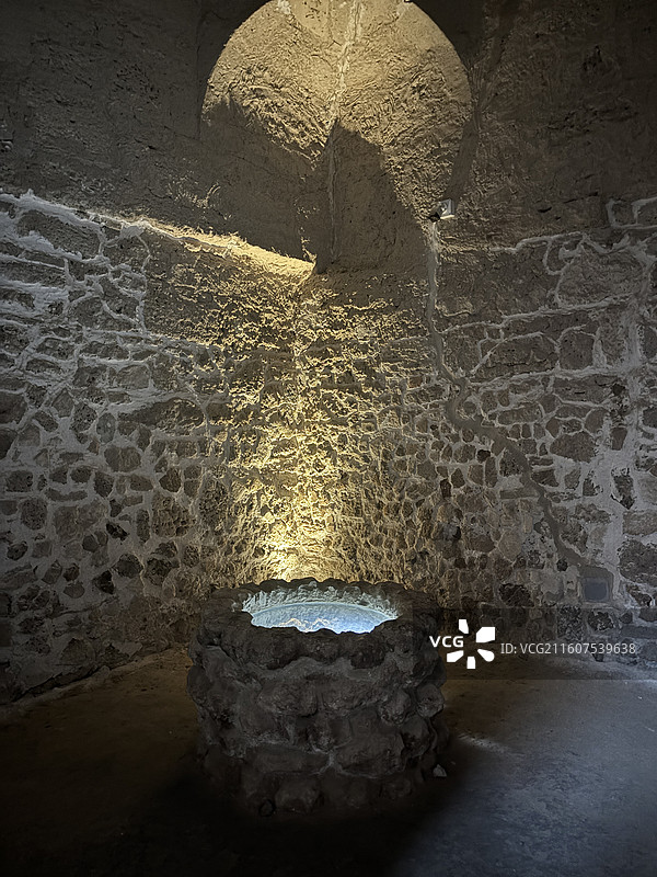 巴林麦纳麦城市旅游法塔赫大清真寺巴林门及集市巴林堡图片素材