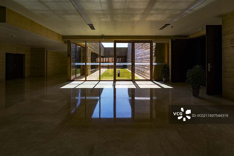 湖北武汉，盘龙城遗址博物院，博物馆建筑图片素材