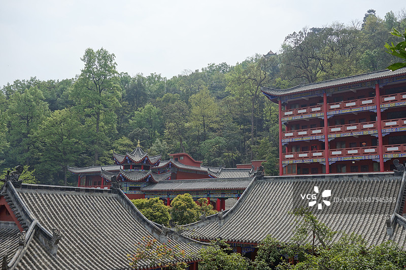 贵州省贵阳市黔灵山公园黔灵公园：弘福寺图片素材