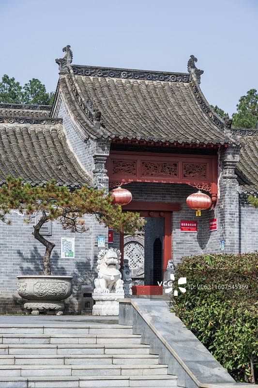 河南省南阳市桐柏县革命英雄纪念馆（叶庄大院）图片素材