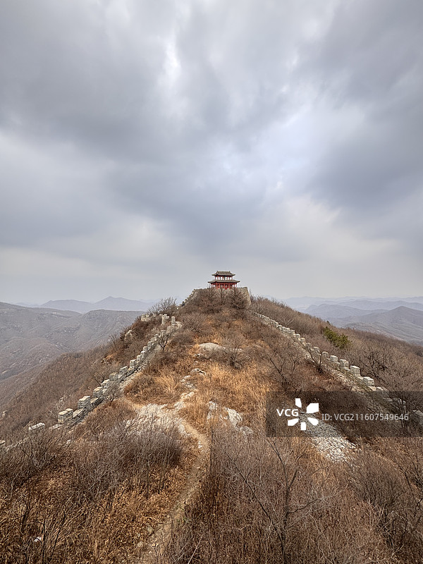 大连市庄河城山古城图片素材