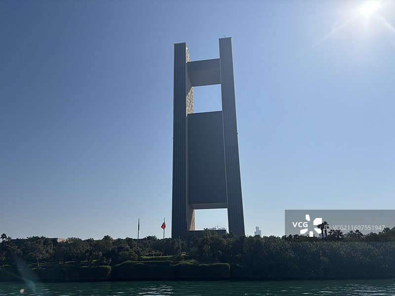 巴林麦纳麦城市旅游法塔赫大清真寺巴林门及集市巴林堡图片素材