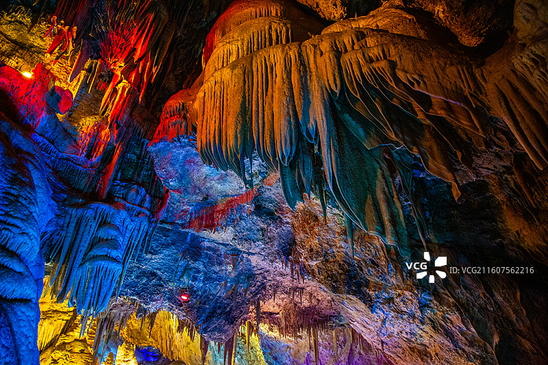 河南省洛阳市栾川县鸡冠洞图片素材
