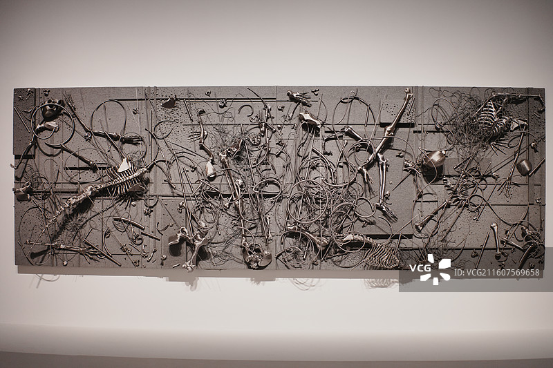 林天苗个展大型装置艺术品图片素材