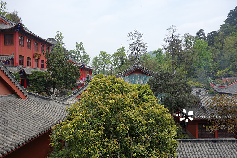 贵州省贵阳市黔灵山公园黔灵公园：弘福寺图片素材