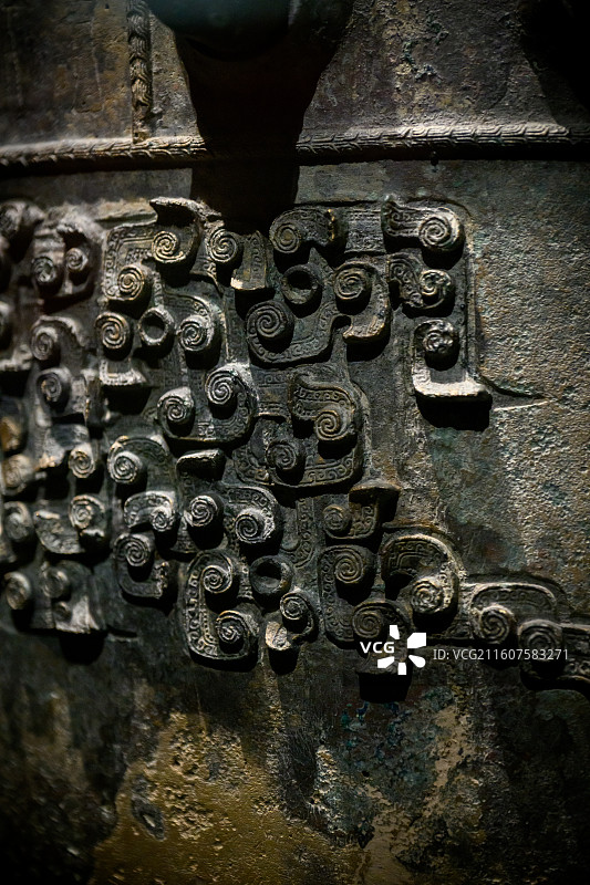 曾侯舆甬钟，春秋，随州市博物馆藏，展出于国家博物馆《凤凰故国——青铜时代曾楚艺术展》图片素材