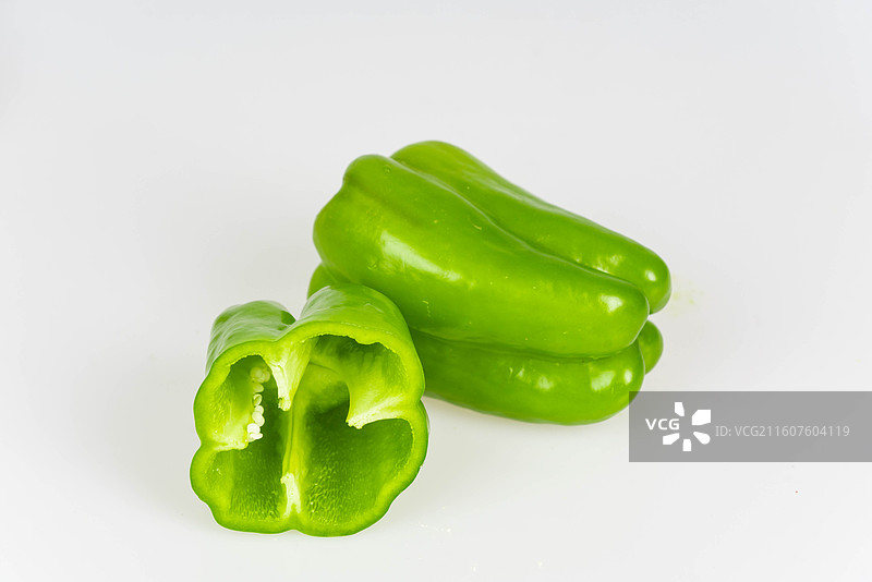 青圆椒图片素材