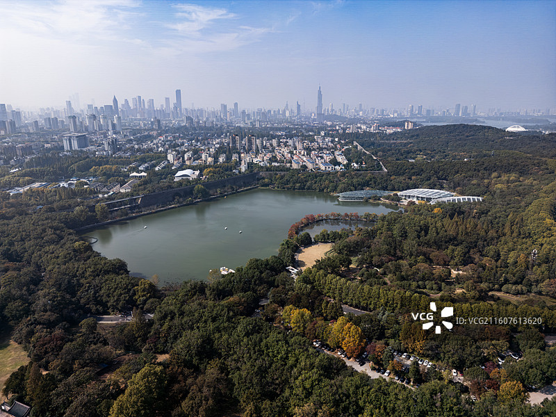 前湖公园图片素材