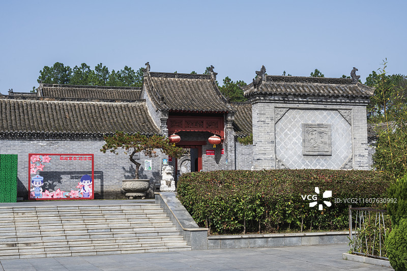 河南省南阳市桐柏县革命英雄纪念馆（叶庄大院）图片素材