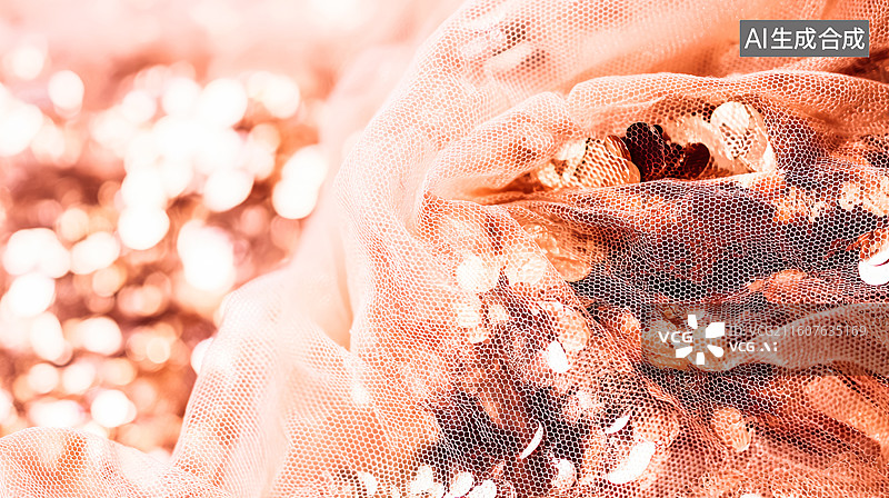【AI数字艺术】亮片面料卷图片素材