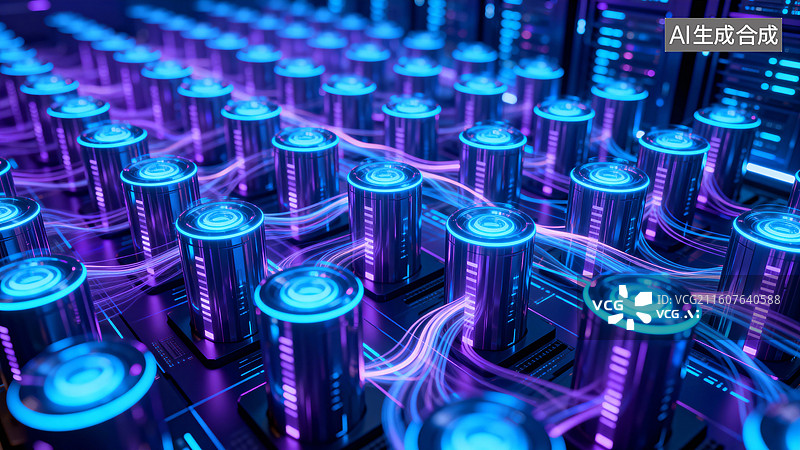 【AI数字艺术】科技感，光纤，大数据，云数据，城市云计算，云传输等概念图图片素材