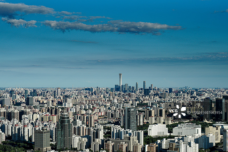 北京国贸CBD中国尊图片素材