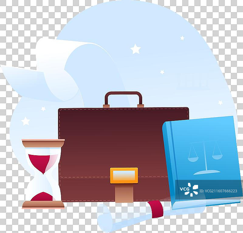 渐变律师日，西班牙语图片素材