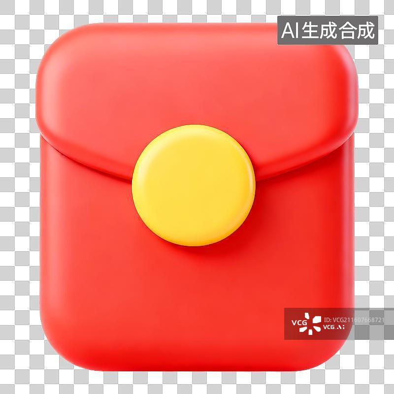 【AI数字艺术】红包元素图片素材