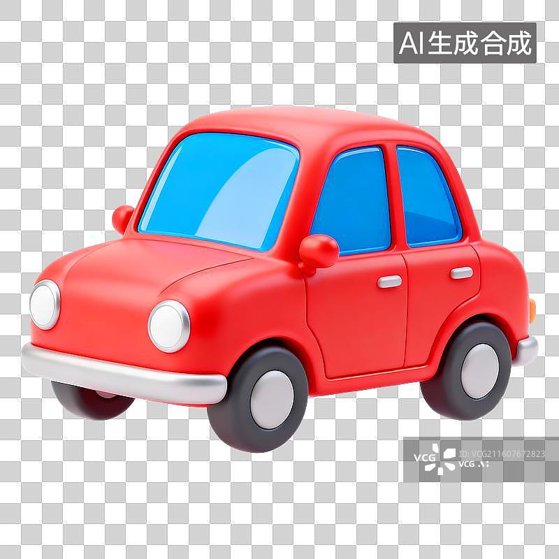 【AI数字艺术】玩具车元素图片素材