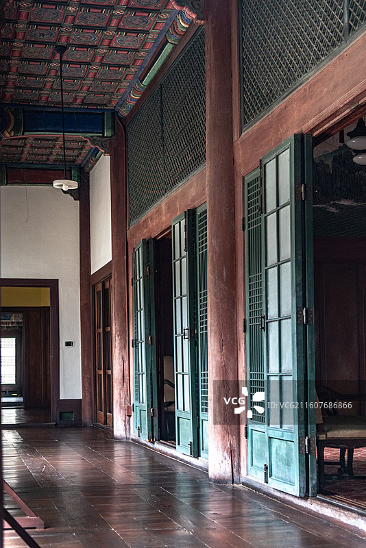 韩国首尔风景-昌德宫图片素材