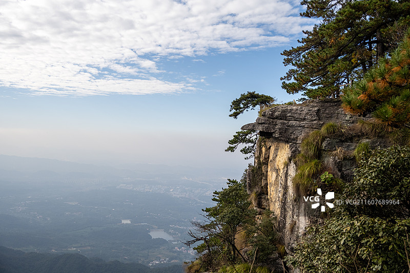 江西庐山大天池、庐山龙首崖图片素材