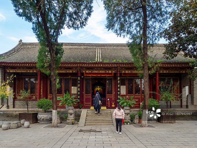 西安，长安，香积寺图片素材