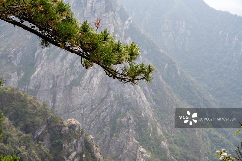 江西庐山大天池、庐山龙首崖图片素材