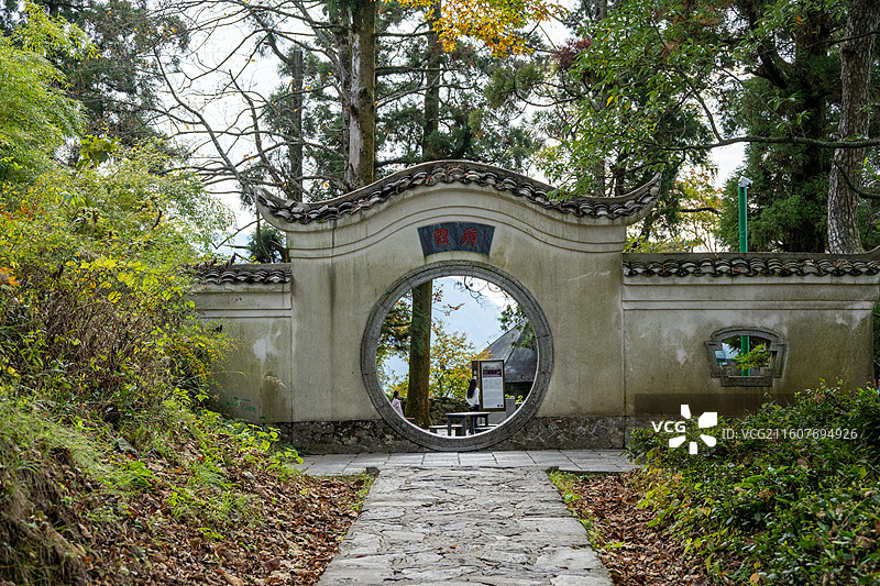 江西庐山大天池、庐山龙首崖图片素材