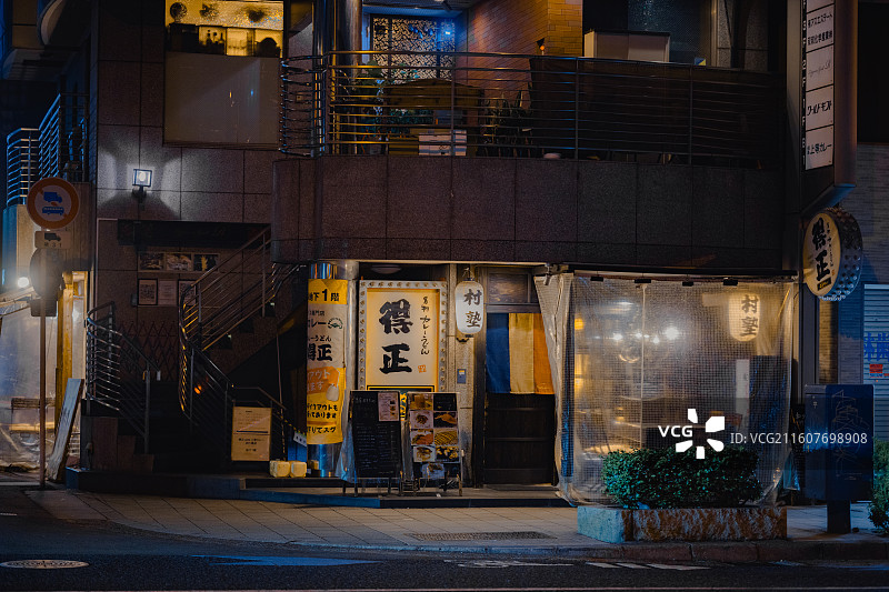 大阪心斋桥夜景图片素材