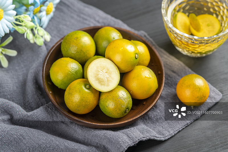 脆蜜金柑图片素材