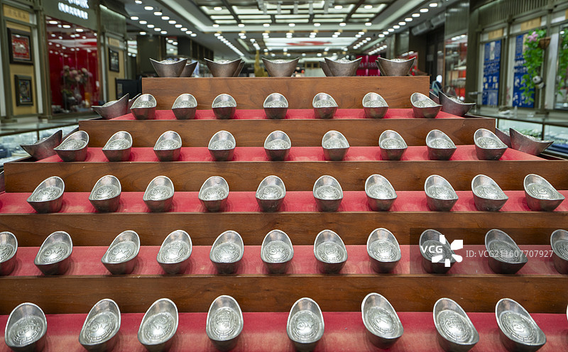 银元宝图片素材