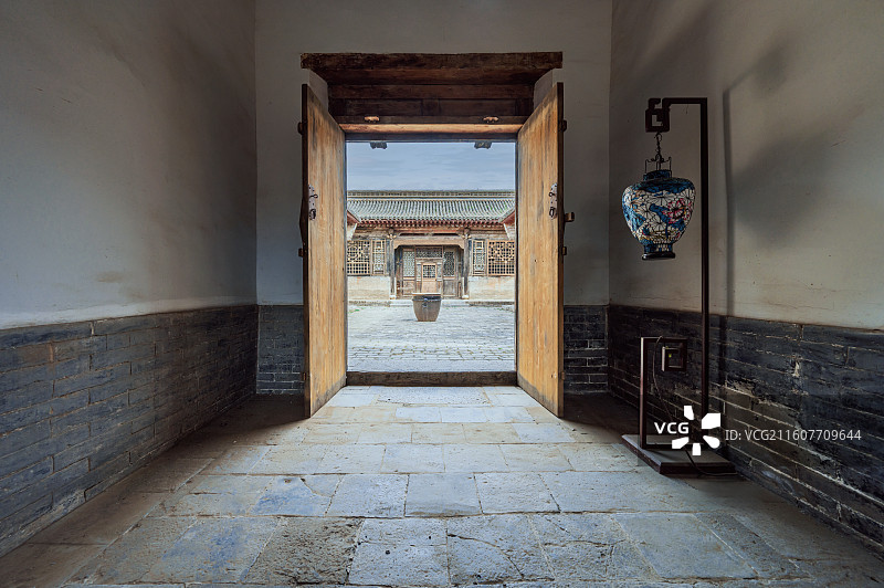 广灵县涧西古堡古民居图片素材