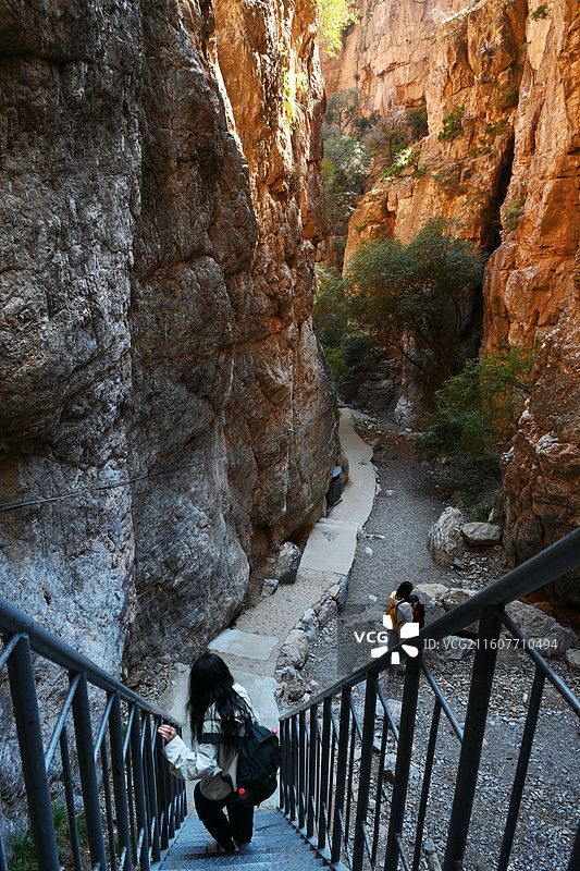 贺兰山森林公园樱桃谷图片素材