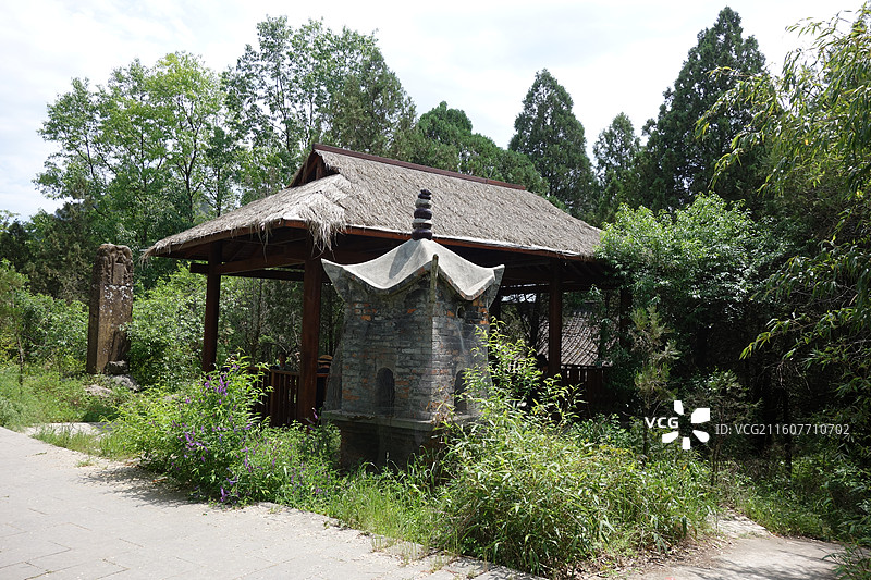 陕西省汉中市西乡县午子山：凤憩亭图片素材