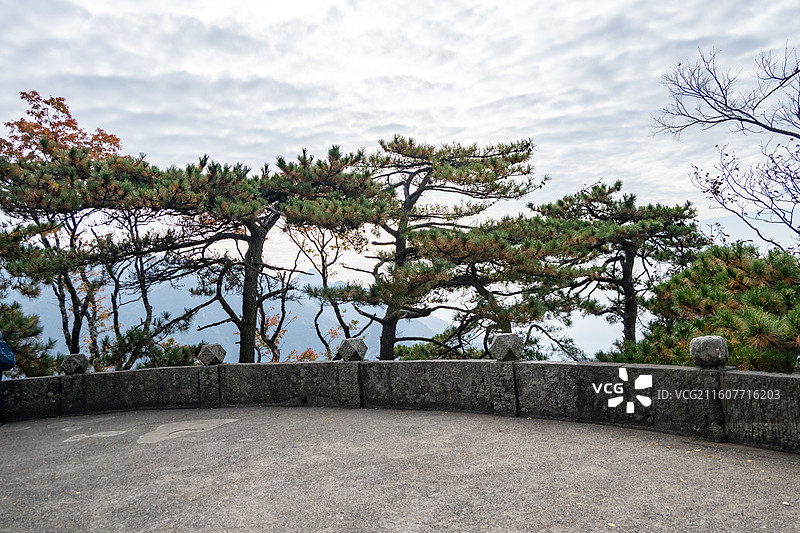 江西庐山大天池、庐山龙首崖图片素材